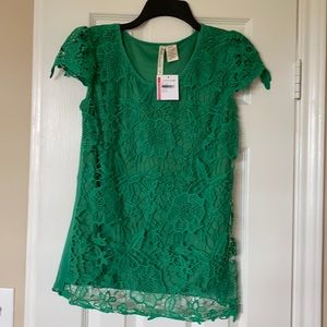 Simply Irresistible Kelly Green  Lace Lined Size S